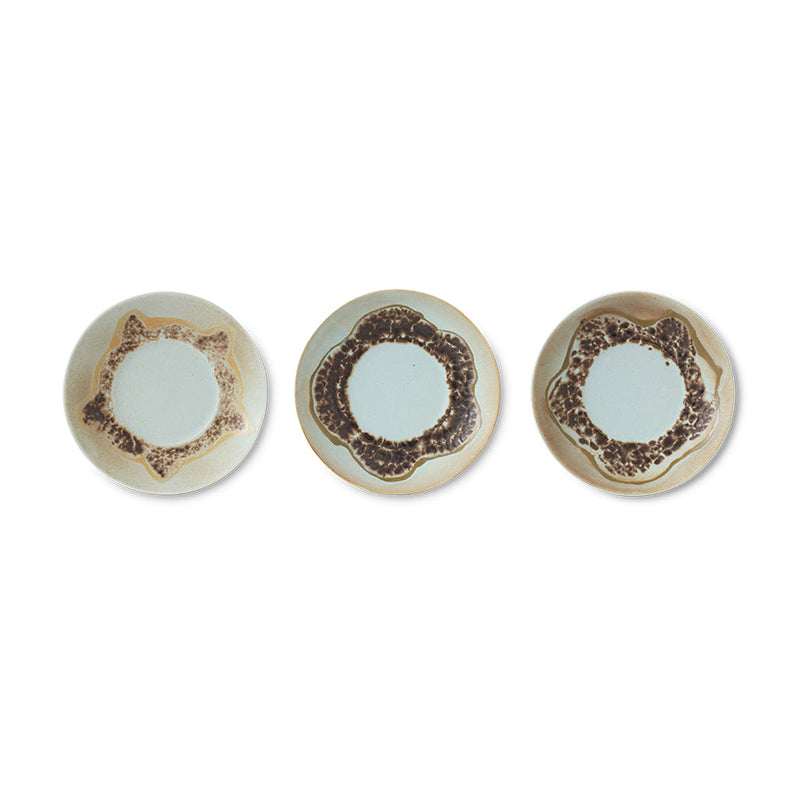 HKLIVING 70s ceramics saucer rocky