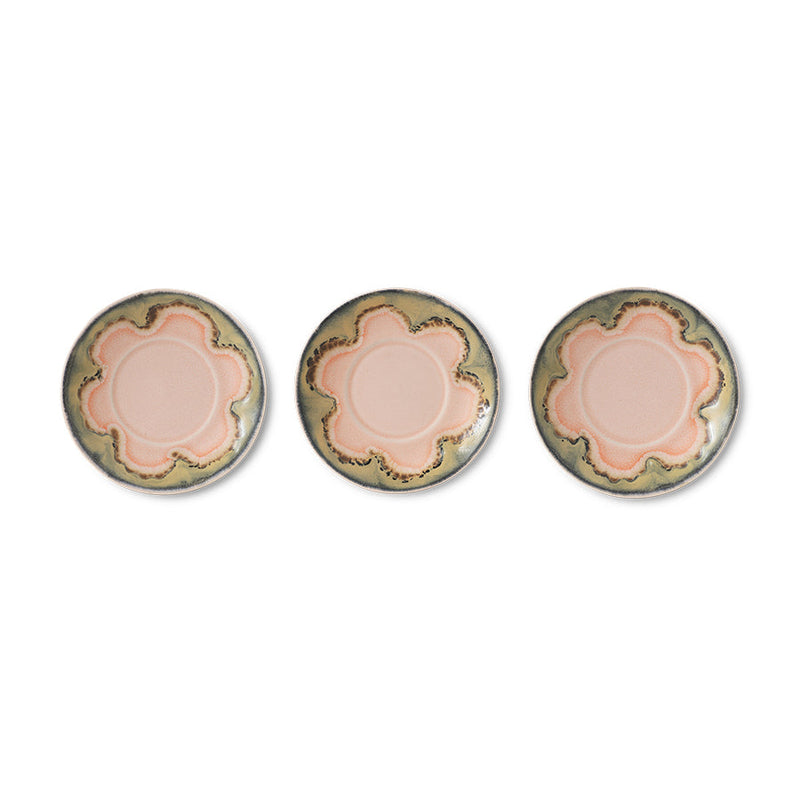 HKLIVING 70s ceramics saucer gem