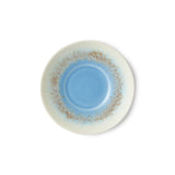 HKLIVING 70s ceramics saucer azure