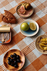 HKLIVING 70s ceramics saucer azure