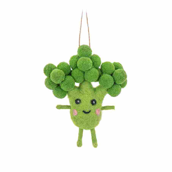 Sass and Belle Broccoli Felt Decoration
