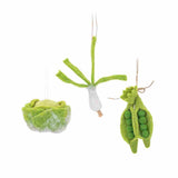 Sass and Belle Winter Vegetable Felt Decorations Assorted