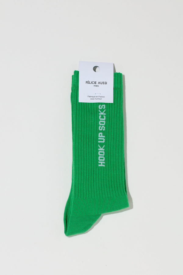 HOOK UP SOCKS - GREEN