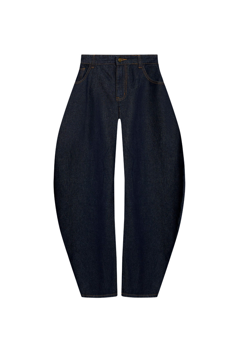 HORSESHOE JEAN - DARK DENIM