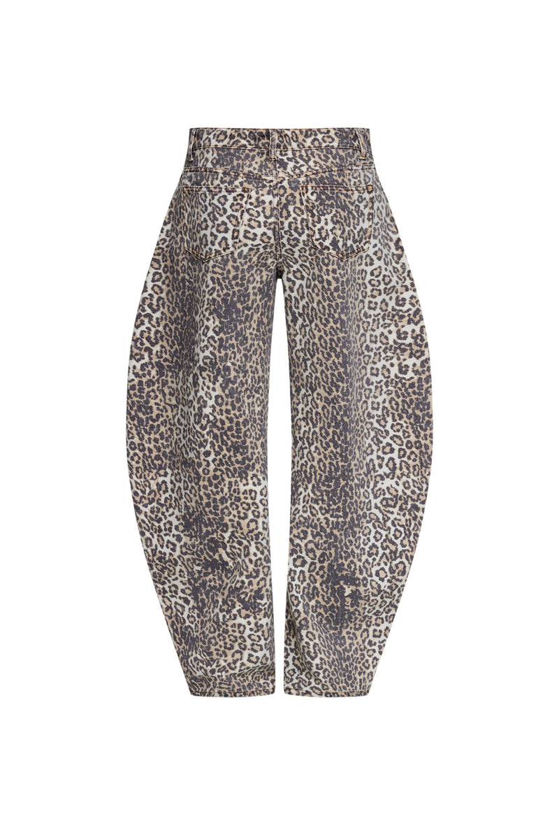 HORSESHOE JEAN - LEOPARD FADE