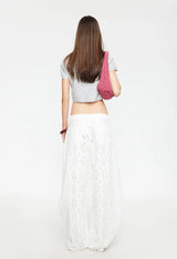 HORSESHOE PANT - PORCELAIN