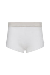 HOUSEWIFE KNIT SHORT - HEATHER GREY