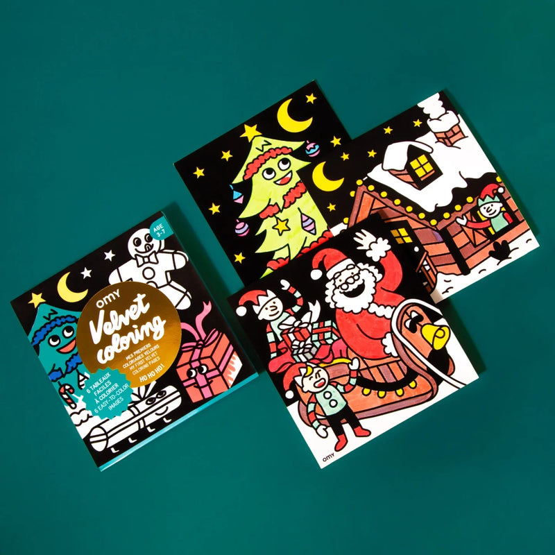 HO HO HO - VELVET COLORING