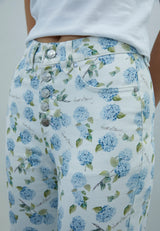 HYDRANGEA JESSIE DENIM - SOFT BLUE