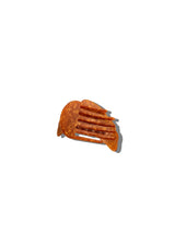 Hand-painted Bow Croissant Lay Down Claw Clip
