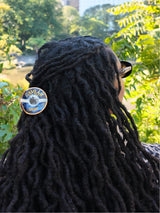 Hand-painted Caviar Claw Hair Clip