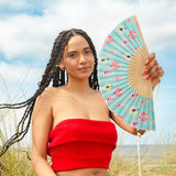 Hand fan 'Swimmers'
