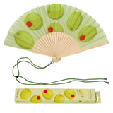 Hand fan olives