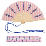 Hand fan sardines