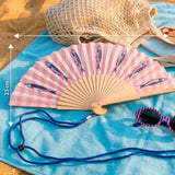 Hand fan sardines
