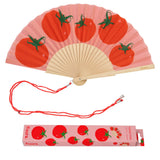Hand fan tomatoes