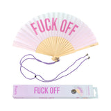 Handfan "Fuck off" gradient