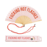 Handfan "Fucking hot flashes"