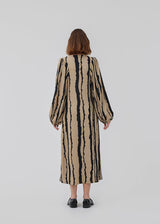 HarlandMD Print Dress - Torn Lines