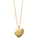 Hello, Hot Stuff Necklace : Gold