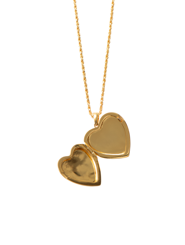 Hello, Hot Stuff Necklace : Gold