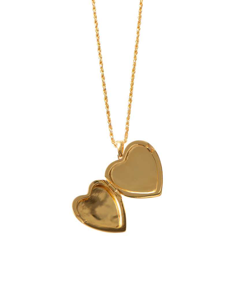 Hello, Hot Stuff Necklace : Gold