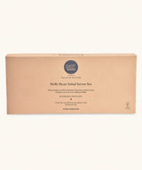 Holly Heart Salad Server Set in Giftbox