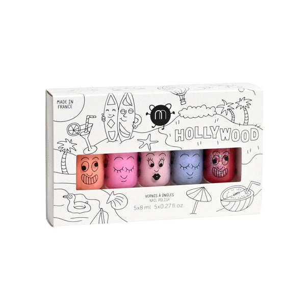 Hollywood 5 Nailpolish Set - GASTON SUPER POLLY BELLA KITTY