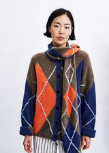 IDA CARDIGAN - KAKI