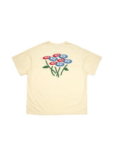 Beads Classic Flower Tee - Cream