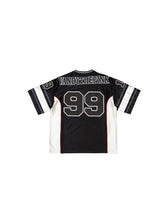 Eye Logo Football Jersey - Black
