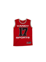 Crystal Basketball Jersey - Red