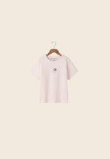 IM JUST A GIRL BABY TEE - BLUSH