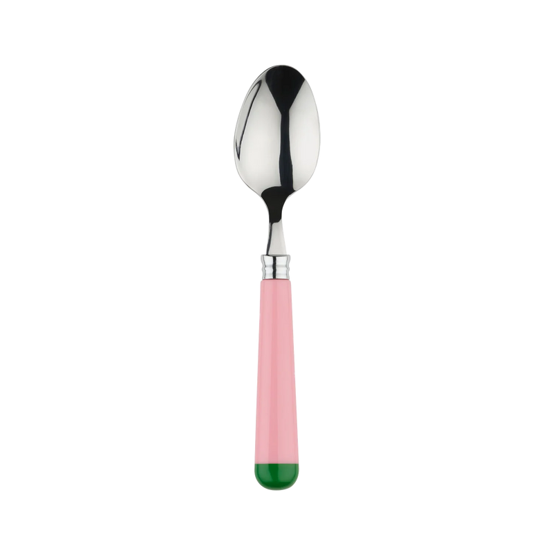 Pink Green Dipped Cutlery Set of 16