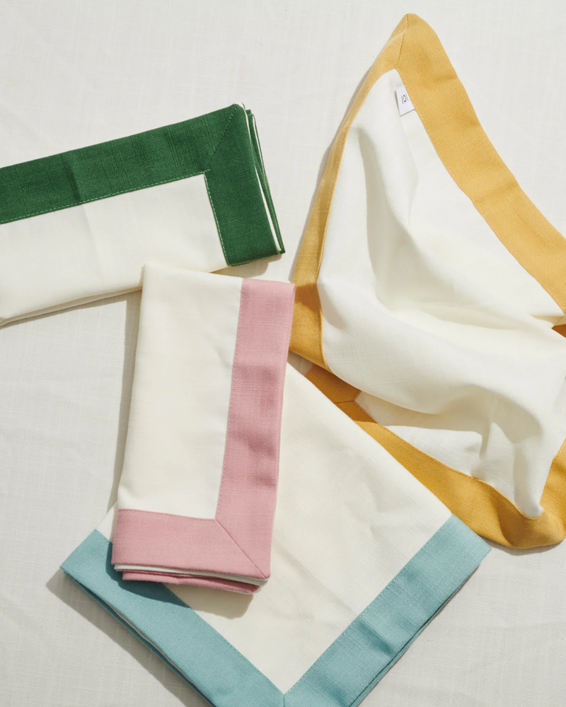 Multi Colour Napkin Set of 4