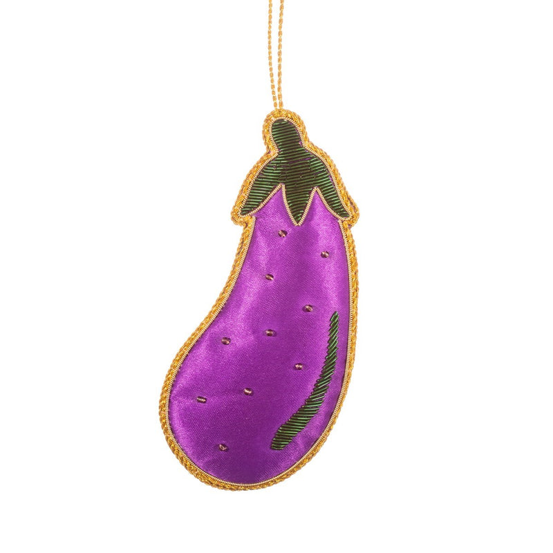 Sass and Belle Aubergine Zari Decoration