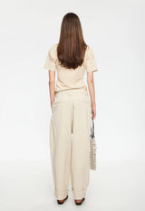 IN TRANSIT TEE - ALMOND