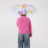 Duck Umbrella - Fuchsia / Lime /  Ice Arty Cats