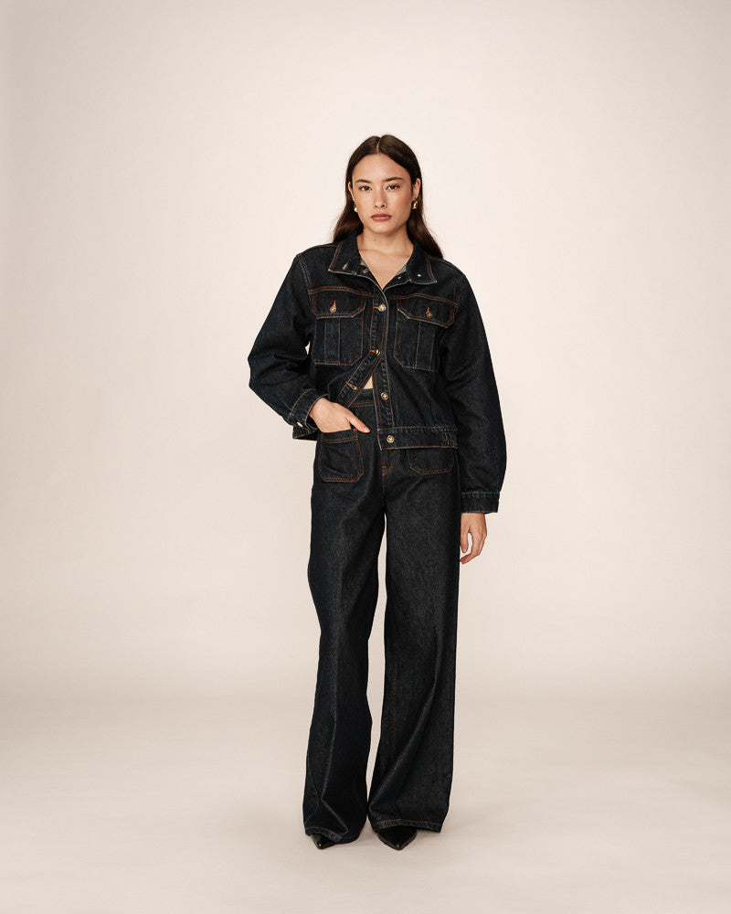 JACKET DARK BLUE PRIMROSE