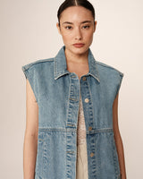 JACKET LIGHT BLUE PAULETTE