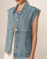 JACKET LIGHT BLUE PAULETTE