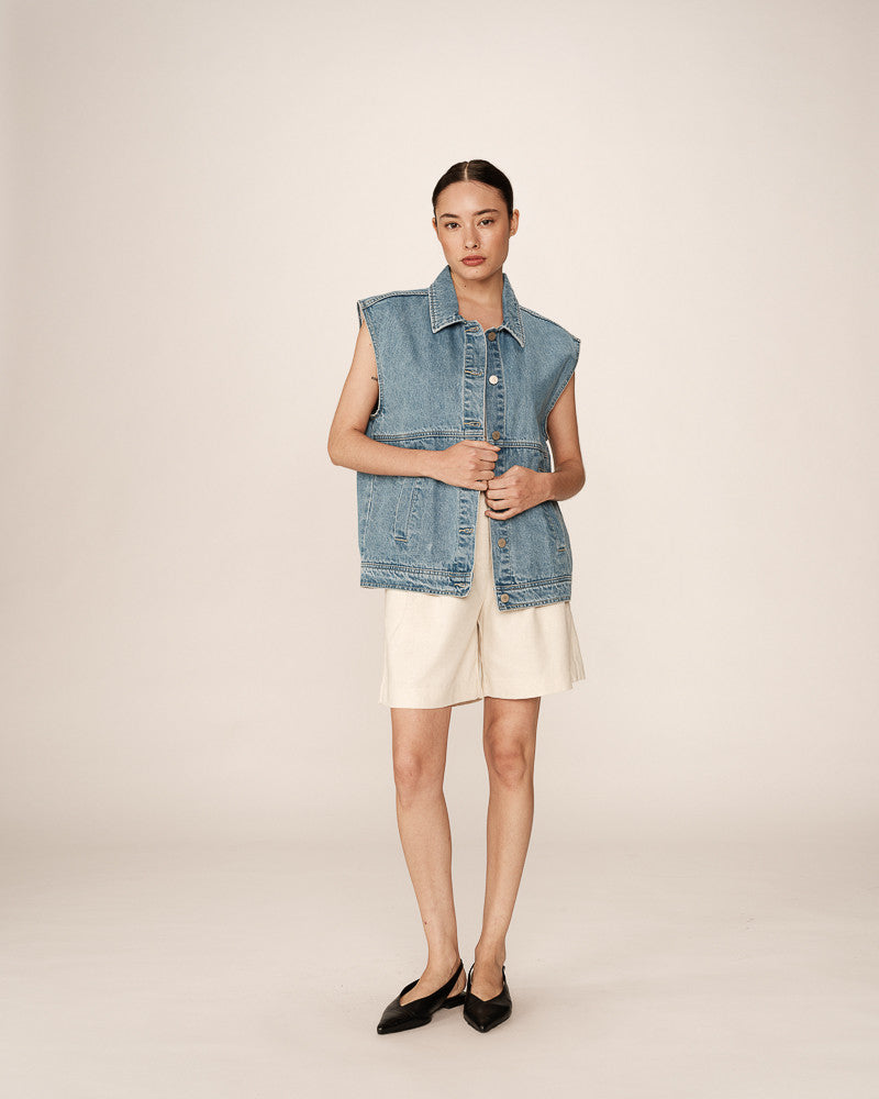 JACKET LIGHT BLUE PAULETTE