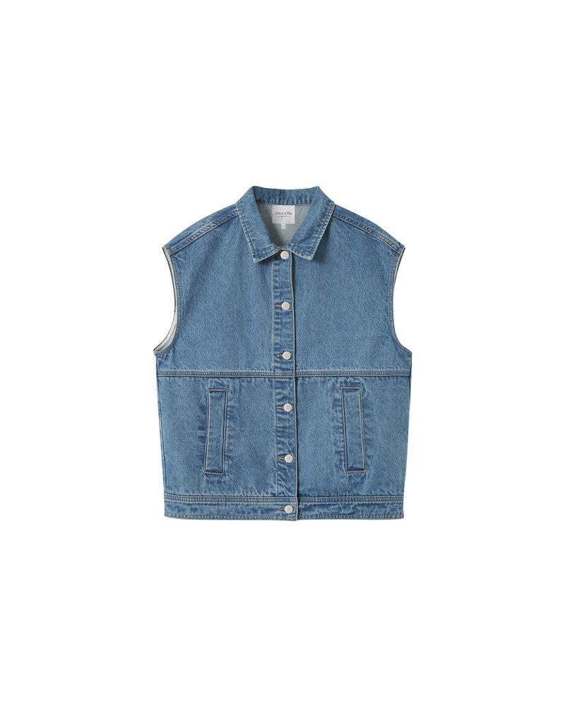 JACKET LIGHT BLUE PAULETTE