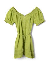 JAYNE MINI DRESS - CELERY
