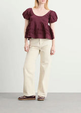 JOY BLOUSE - FIG