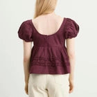 JOY BLOUSE - FIG