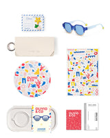 JUNIOR #D CREATIVE EDITION D SUNGLASSES - COLORBLACK SEA