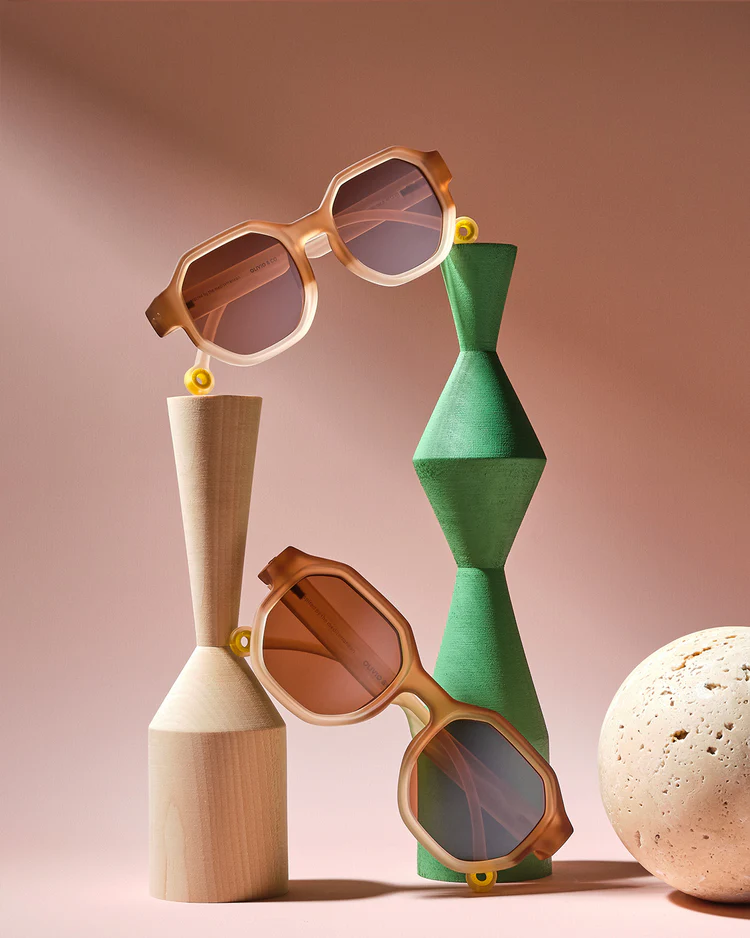 JUNIOR+CreativeEditionD Sunglasses-Colorblock Sand