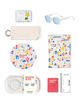 JUNIOR+ Creative Edition D Sunglasses-Cloud White