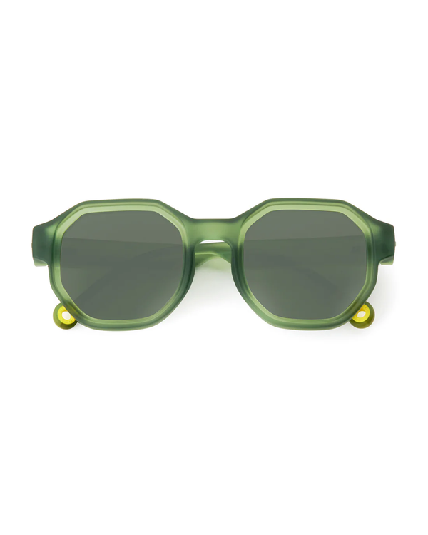 JUNIOR+ Creative Edition D Sunglasses-Olive Green